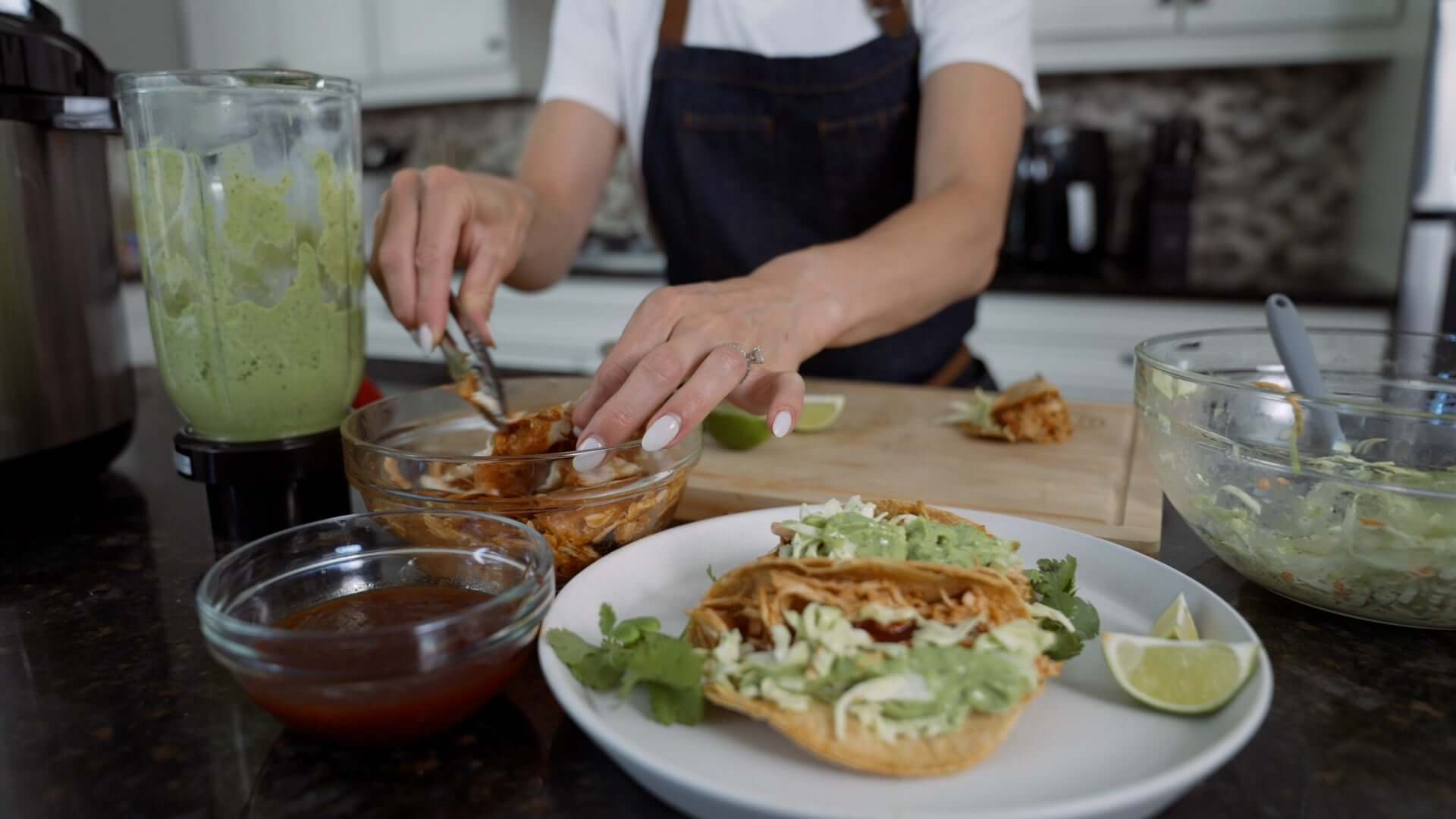 MasterChef Recipes - Kelsey Murphy's Cajun Chicken Tacos – Masterchef US