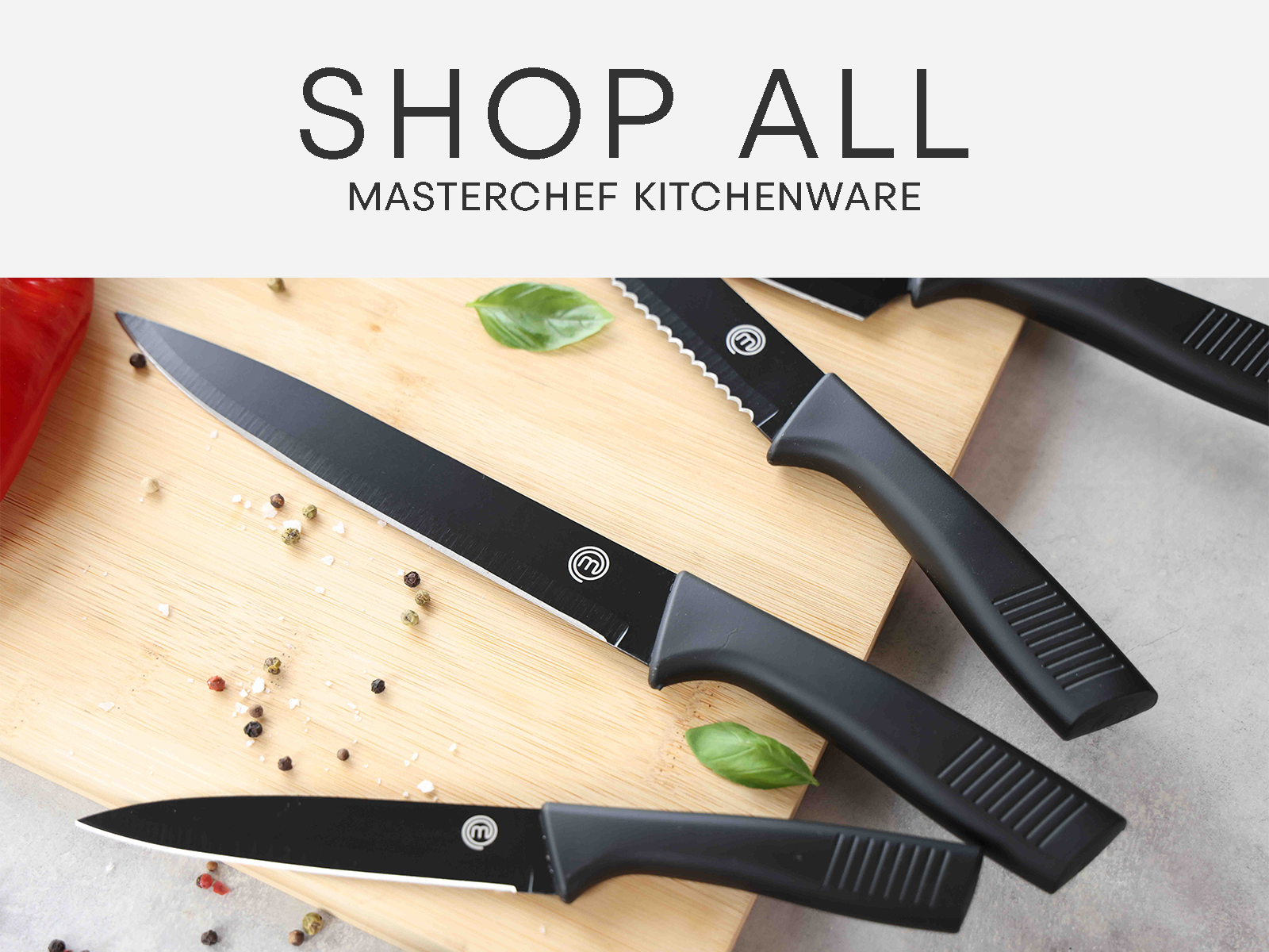 Shop all the MasterChef Kitchenware Ranges Masterchef US