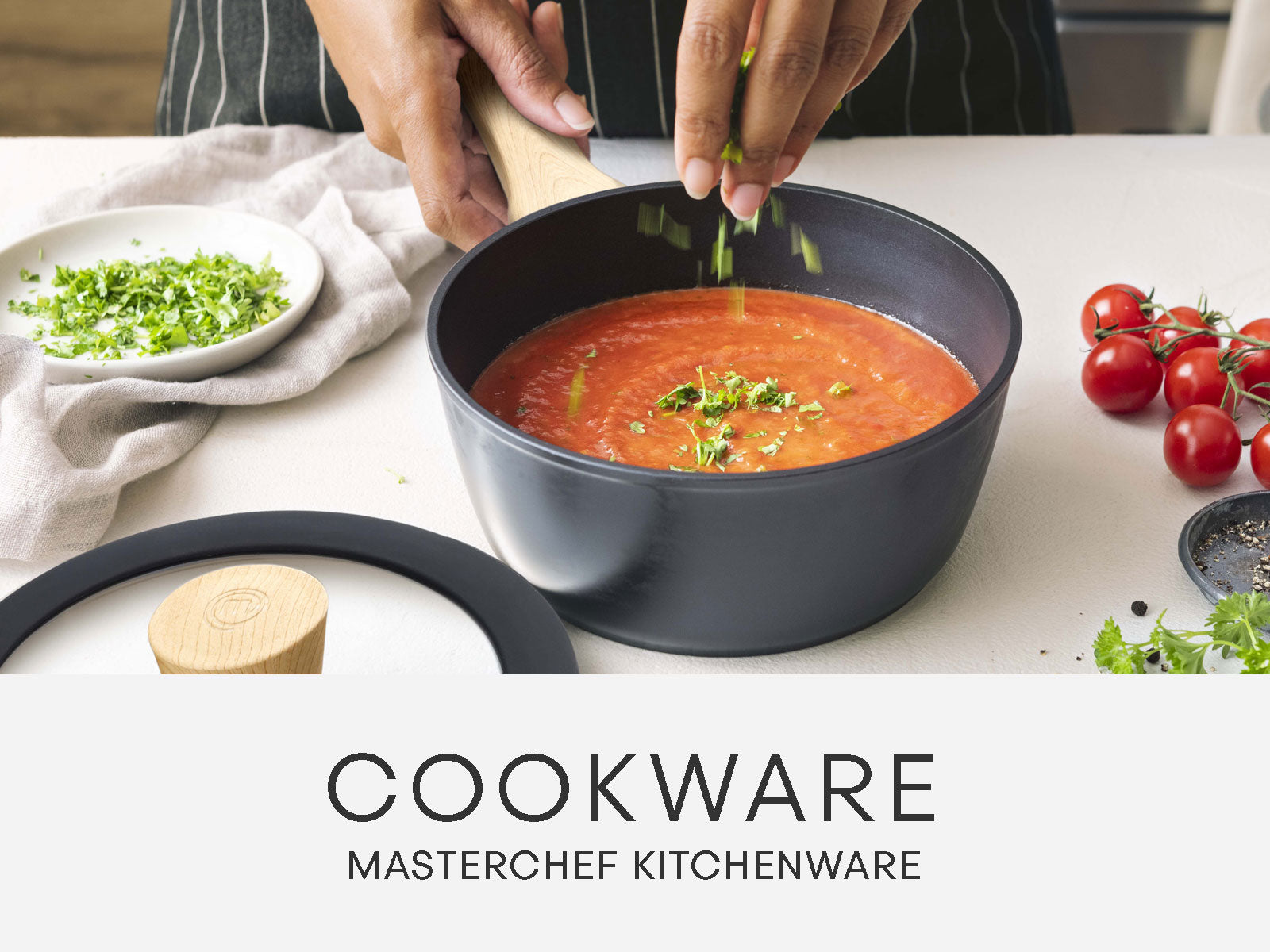 Shop MasterChef Cookware Frying, Sauce & Casserole Pots & Pans