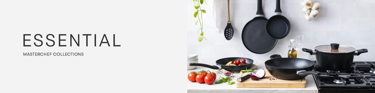 Masterchef Tableware Shop MasterChef Essential Kitchen and Cookware Collection - Black ...