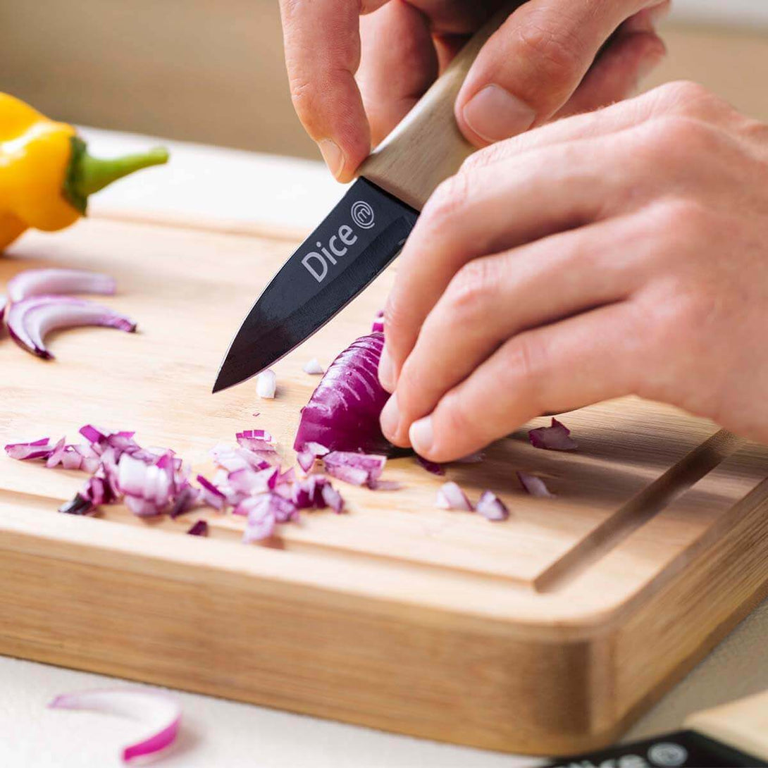 US MasterChef Caption Knives 3Pcs Natural Kitchenware