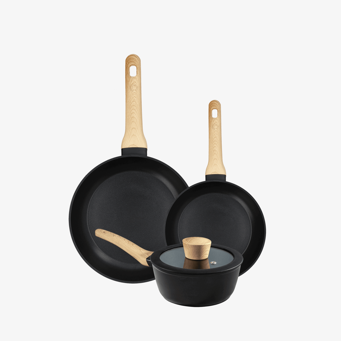 US MasterChef Cookware Set 3pcs - Natural Collection Kitchenware