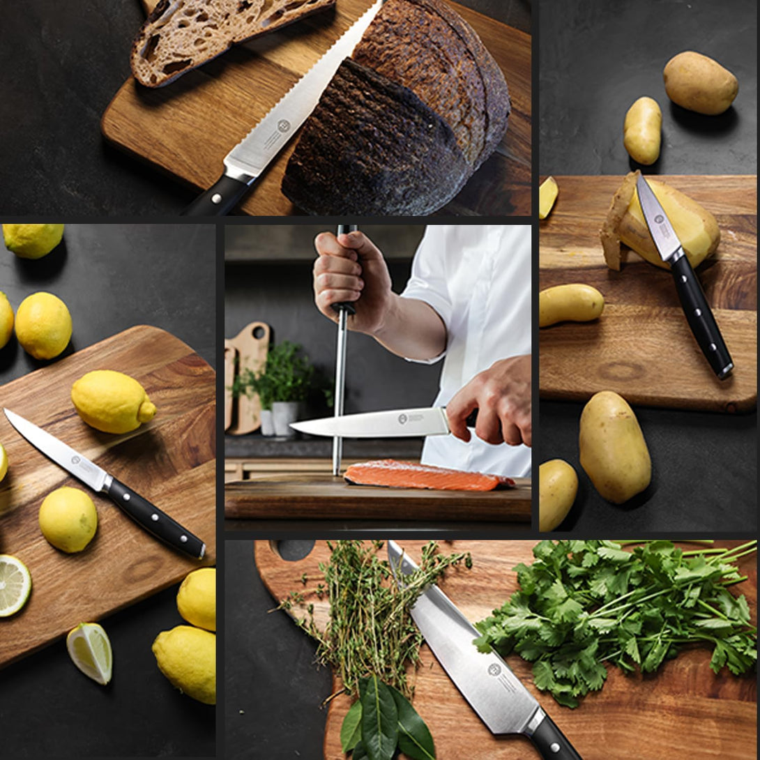 US MASTERCHEF HRO-SHOW KNIFE BLOCK OFFER PERFORMANCE KITCHENWARE