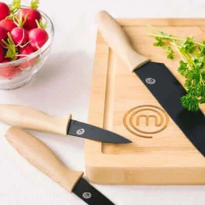 US MasterChef Knives & Block Offer Natural Kitchenware