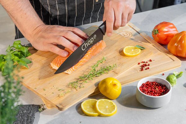 US MASTERCHEF KNIFE & BOARD SET 7PCS ESSENTIAL KITCHENWARE