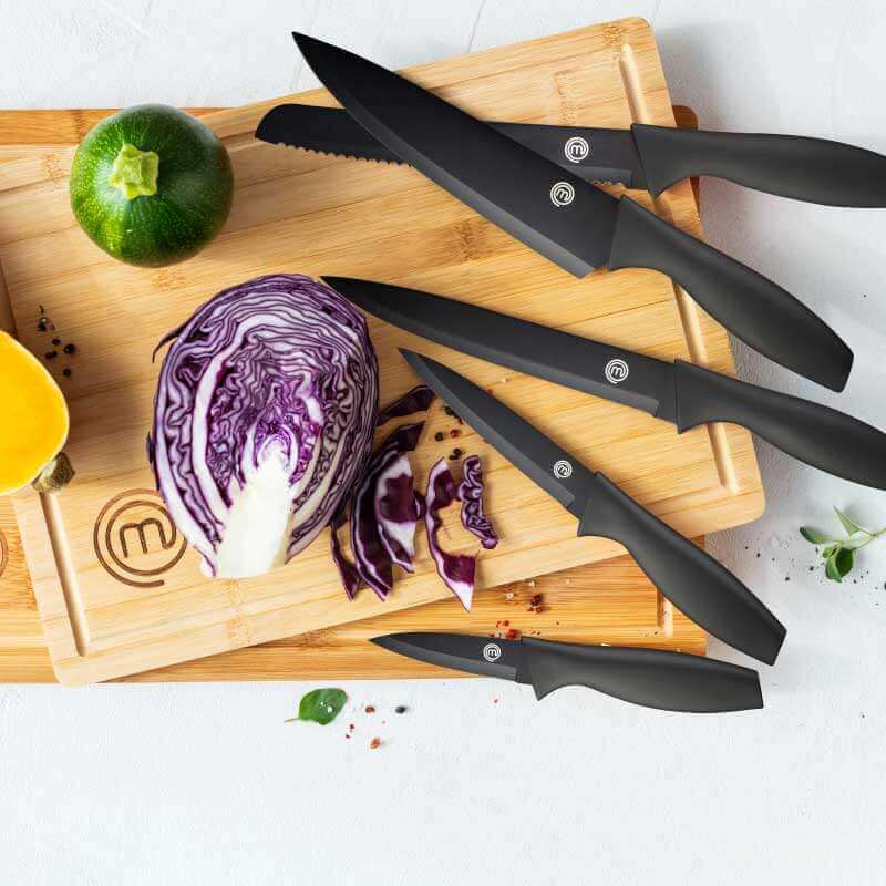 US MasterChef Knives & Block 6pcs - Essential Collection – Masterchef US
