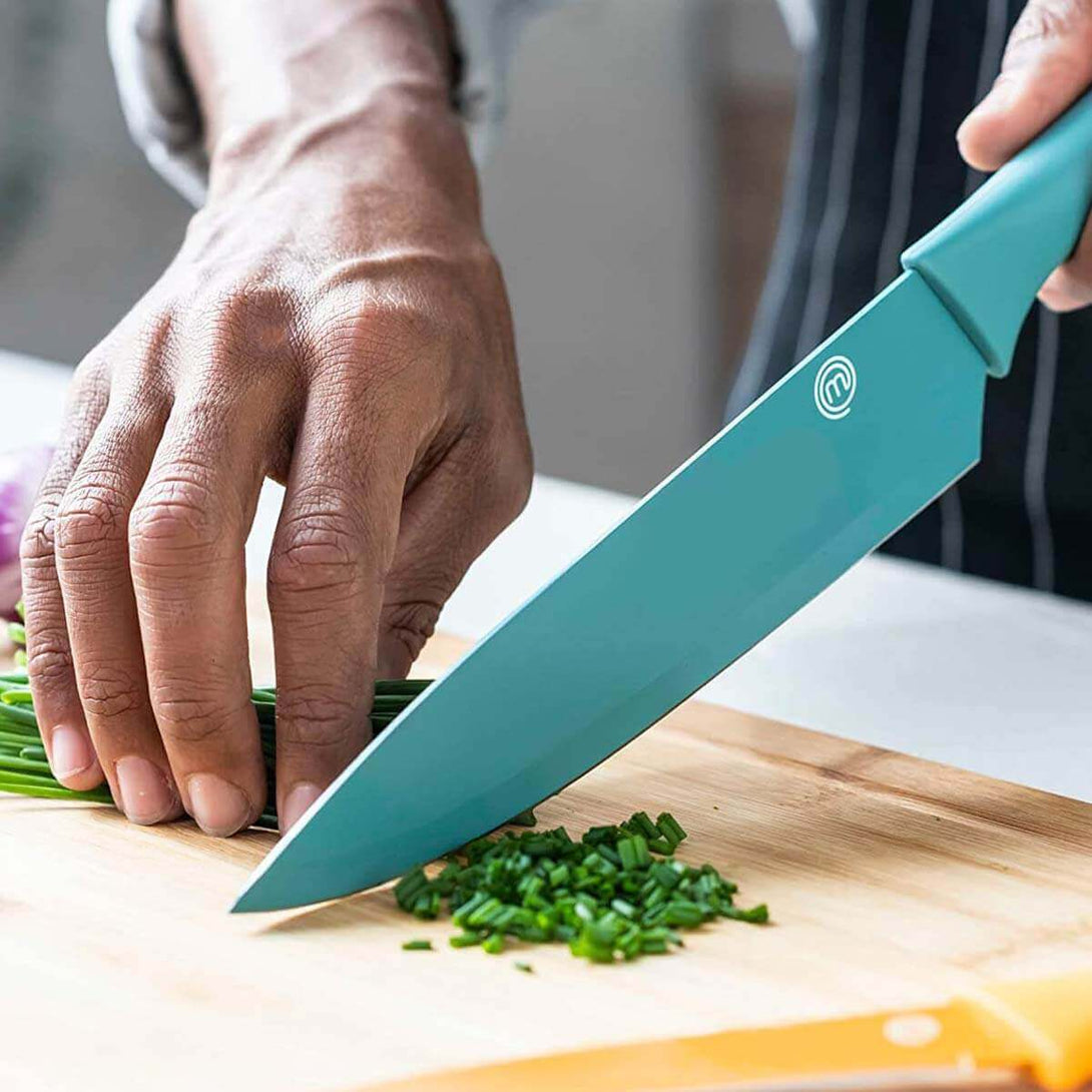 US MasterChef Knives & Covers 6 Pcs Vivid Kitchenware