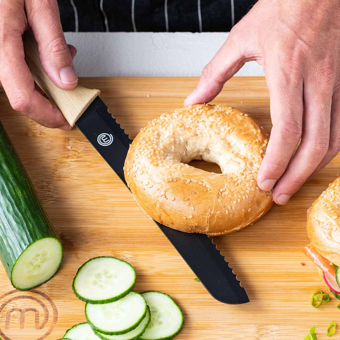 US MasterChef Logo Knives 5 Pcs Natural Kitchenware