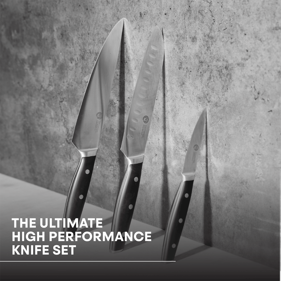 US MASTERCHEF SHOW CHEF KNIFE SET 3PCS PERFORMANCE KITCHENWARE