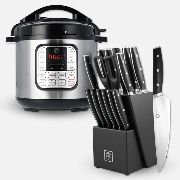 US MASTERCHEF SHOW KNIFE BLOCK OFFER PERFORMANCE KITCHENWARE