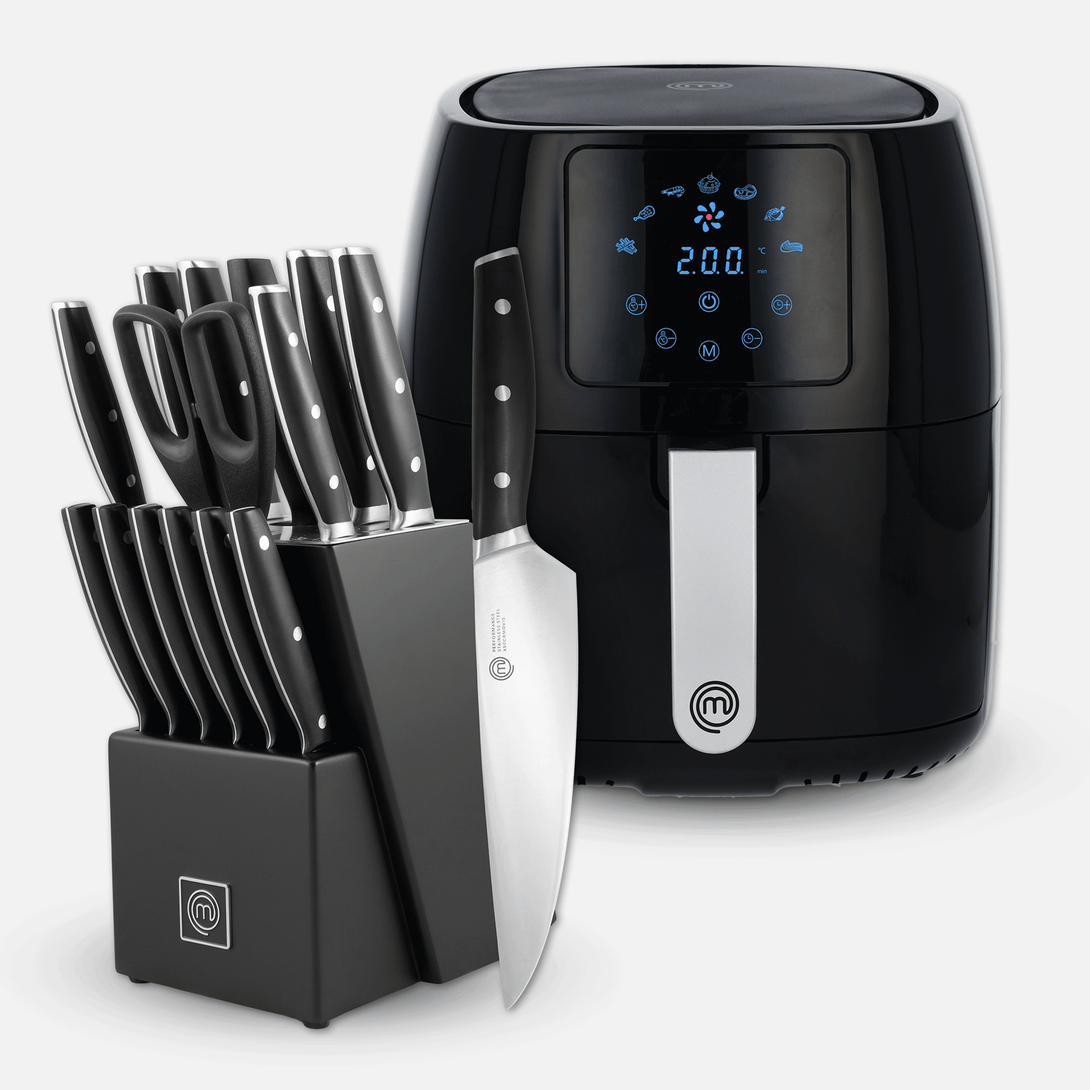 US MASTERCHEF SHOW KNIFE BLOCK OFFER PERFORMANCE KITCHENWARE