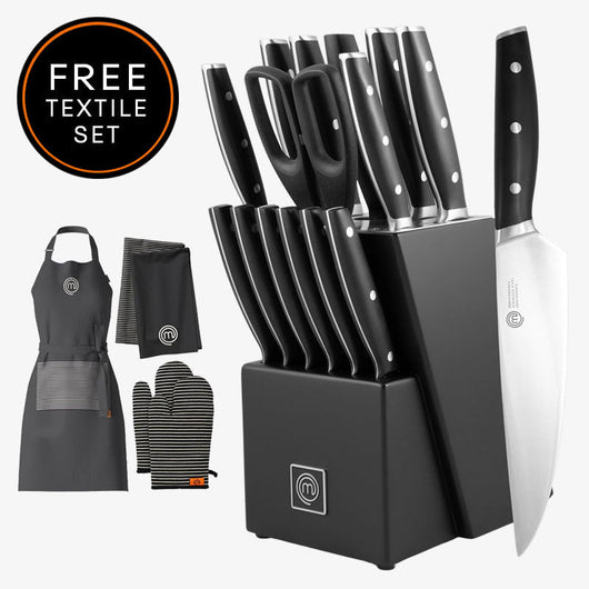 US MasterChef Show Knives & Block Offer - Performance Collection Kitchenware